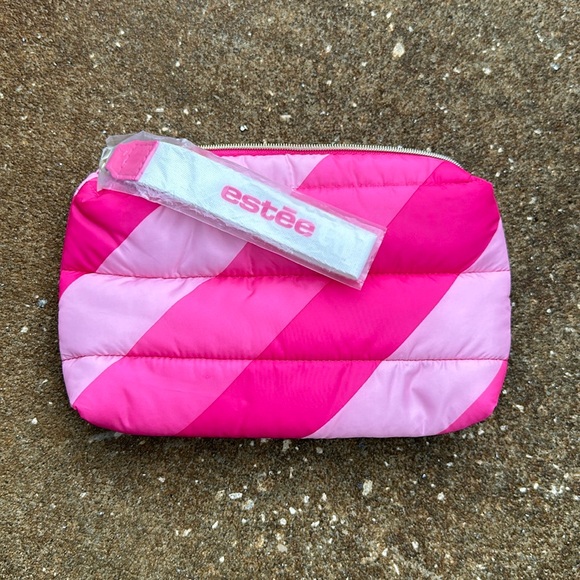 Estée by Estée Lauder 100% Recycled Cosmetics Bag. NEW - Picture 1 of 9